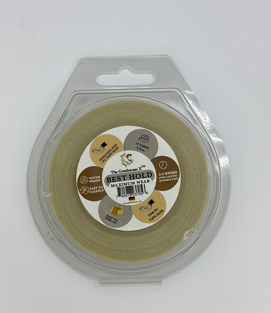Best Hold Tape 0.8Cm 12 YDS One Of The Strongest Roll Tape For Pu Tape Hair Extension(MADE IN GERMANY)