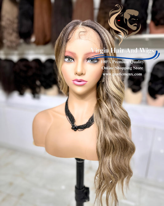 T-Part Front Lace Jane - Karry Heat Friendly Synthetic Lace Wig (NTSN4/UN9/12R)