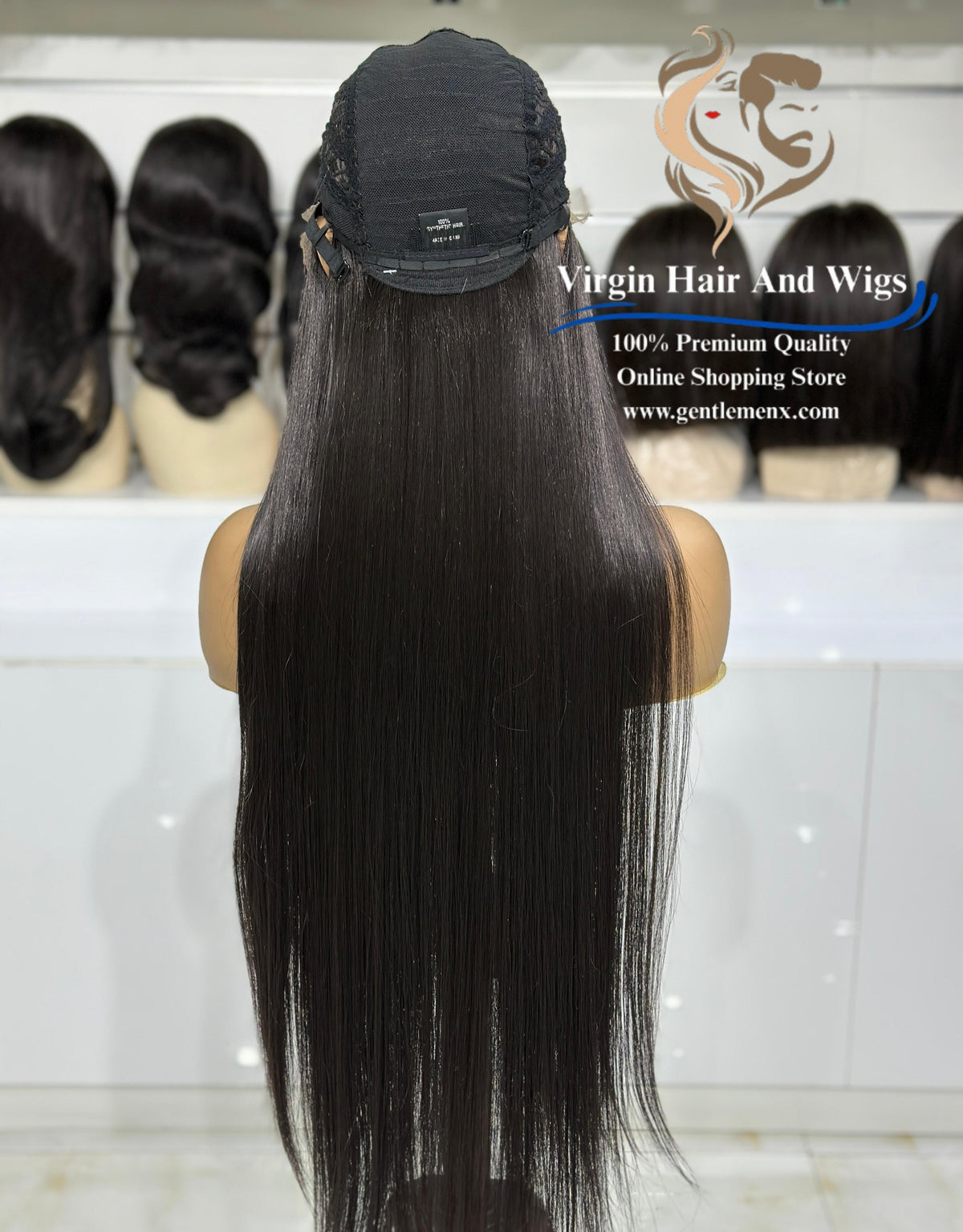 T-Part Front Lace Sarah - Super L-Straight Heat Friendly Synthetic Lace Wig (#4)