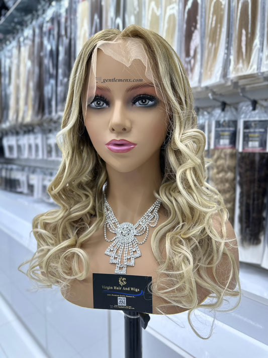 Zenkia 13x6 Lace Front European 100% Premium Quality Virgin Remy Human Hair wave Curls 6Y2#