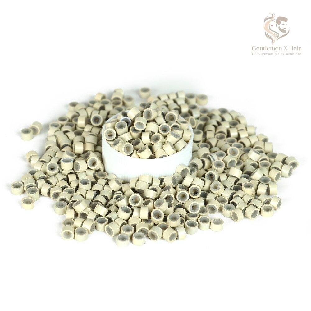 Micro Rings For Hair Extension Beads Silicone Lined (5.0mm 500pcs)