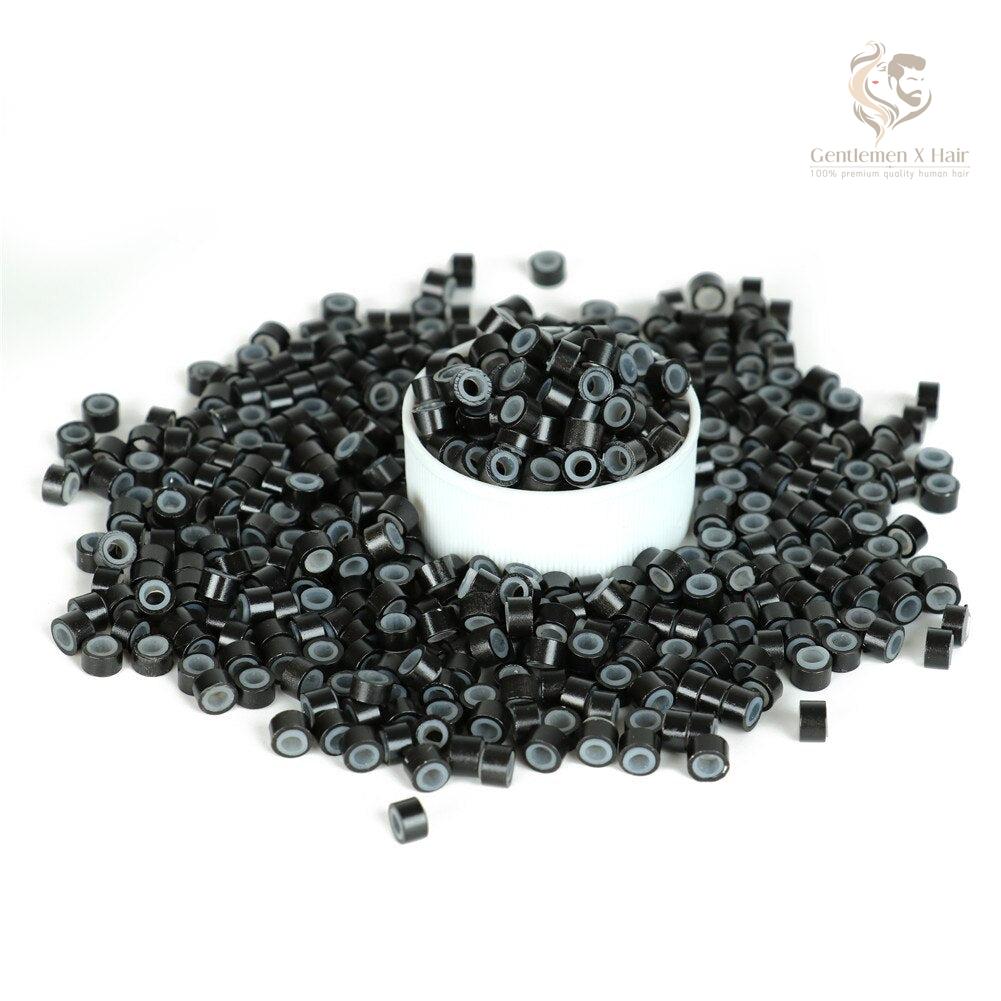 Micro Rings For Hair Extension Beads Silicone Lined (5.0mm 1000pcs)