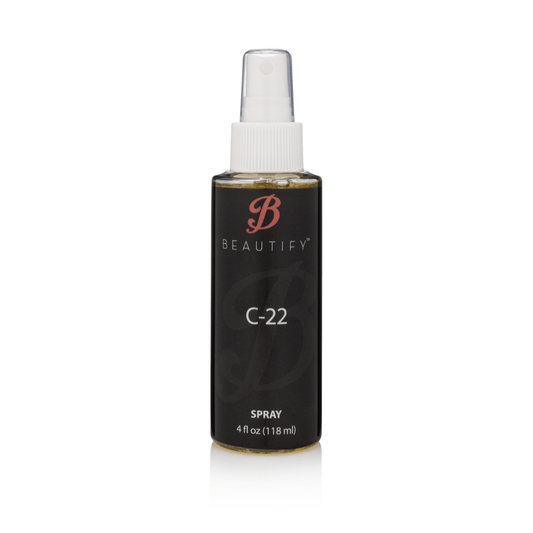 Beautify C-22™ SOLVENT 4oz An oil-based remover that’s gentle on skin & hair and works fast USA.