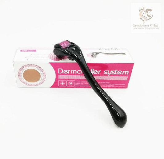 Derma Roller Microniddle Roller For Face Microneedling 0.75mm Needles Length Titanium 540 needles Dermoroller Mesoroller For Hair