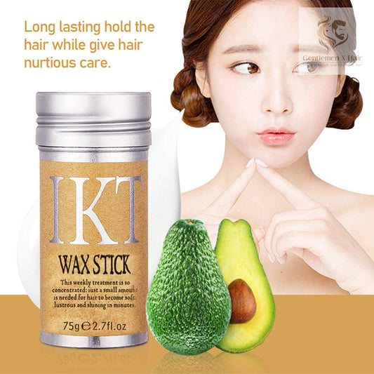 Hair Wax Stick, Styling Wax for Smooth Wigs, Slick Stick for Hair Non-greasy Styling Hair Pomade Stick for Fly away Edge & Frizz Hair