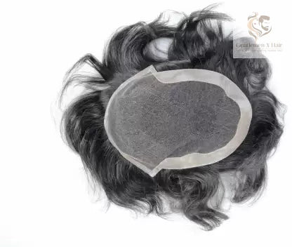 Men's Toupee 100% Human Men's Hair System SU