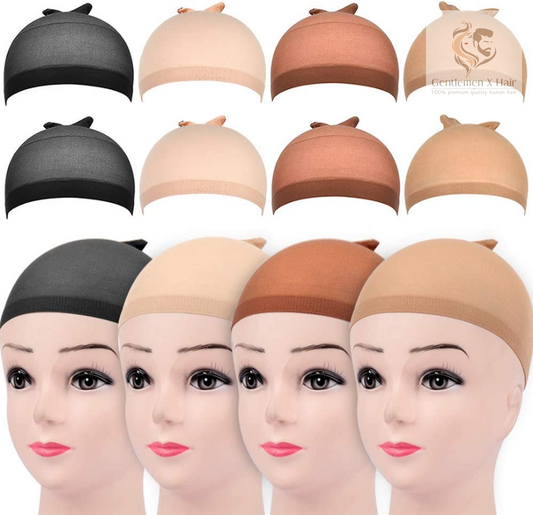 2Pcs Wig Caps, Stocking Wig Caps, Stretchy Lightweight Soft Cap for Women Wig.