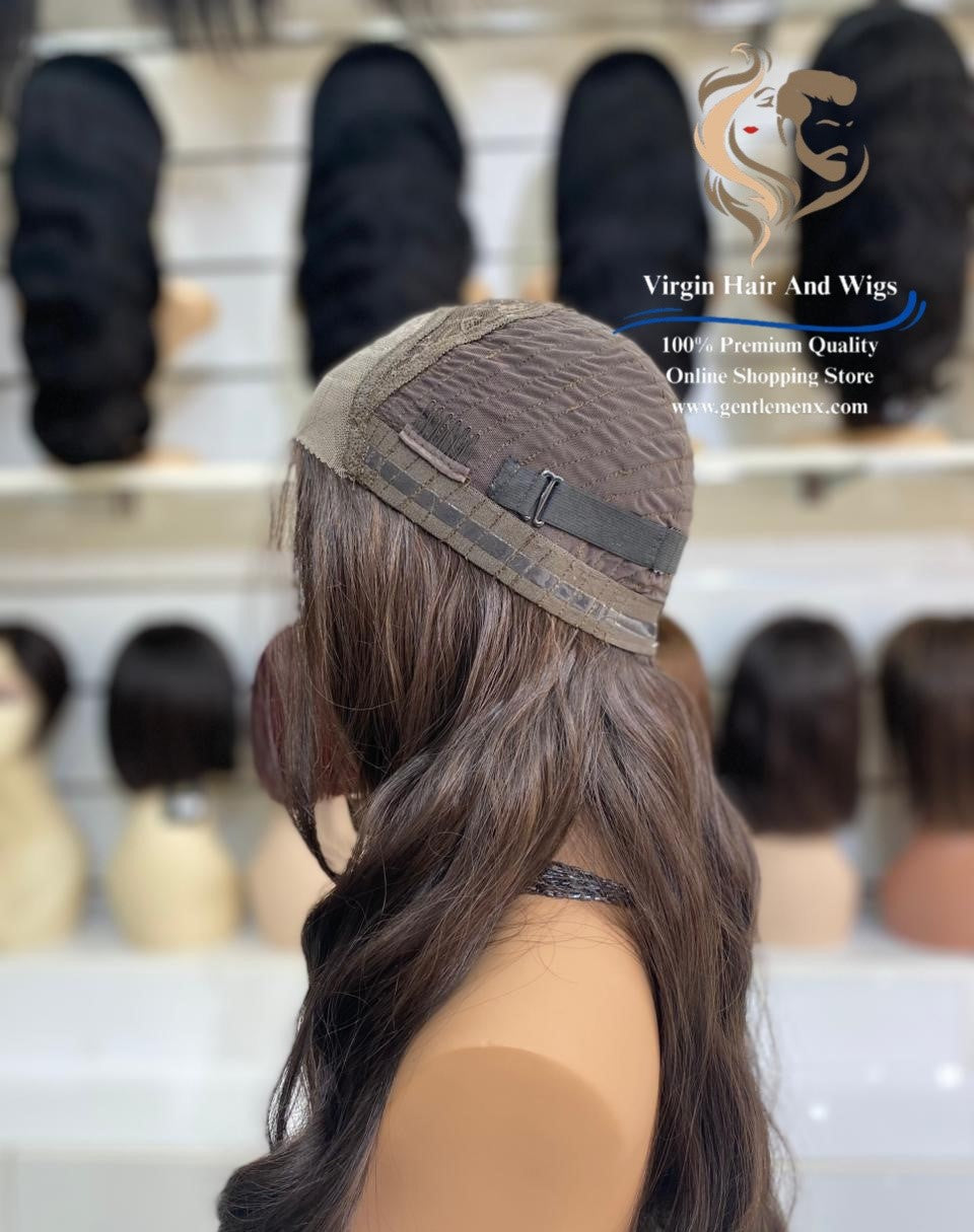 6x4 Free Part Front Lace Ellen - Verna Heat Friendly Synthetic Lace Wig (F5/6A)