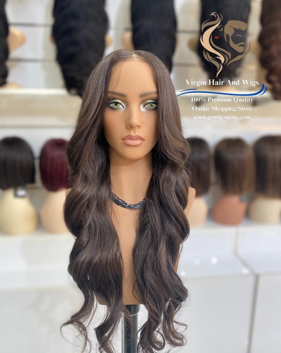 6x4 Free Part Front Lace Ellen - Verna Heat Friendly Synthetic Lace Wig (F5/6A)