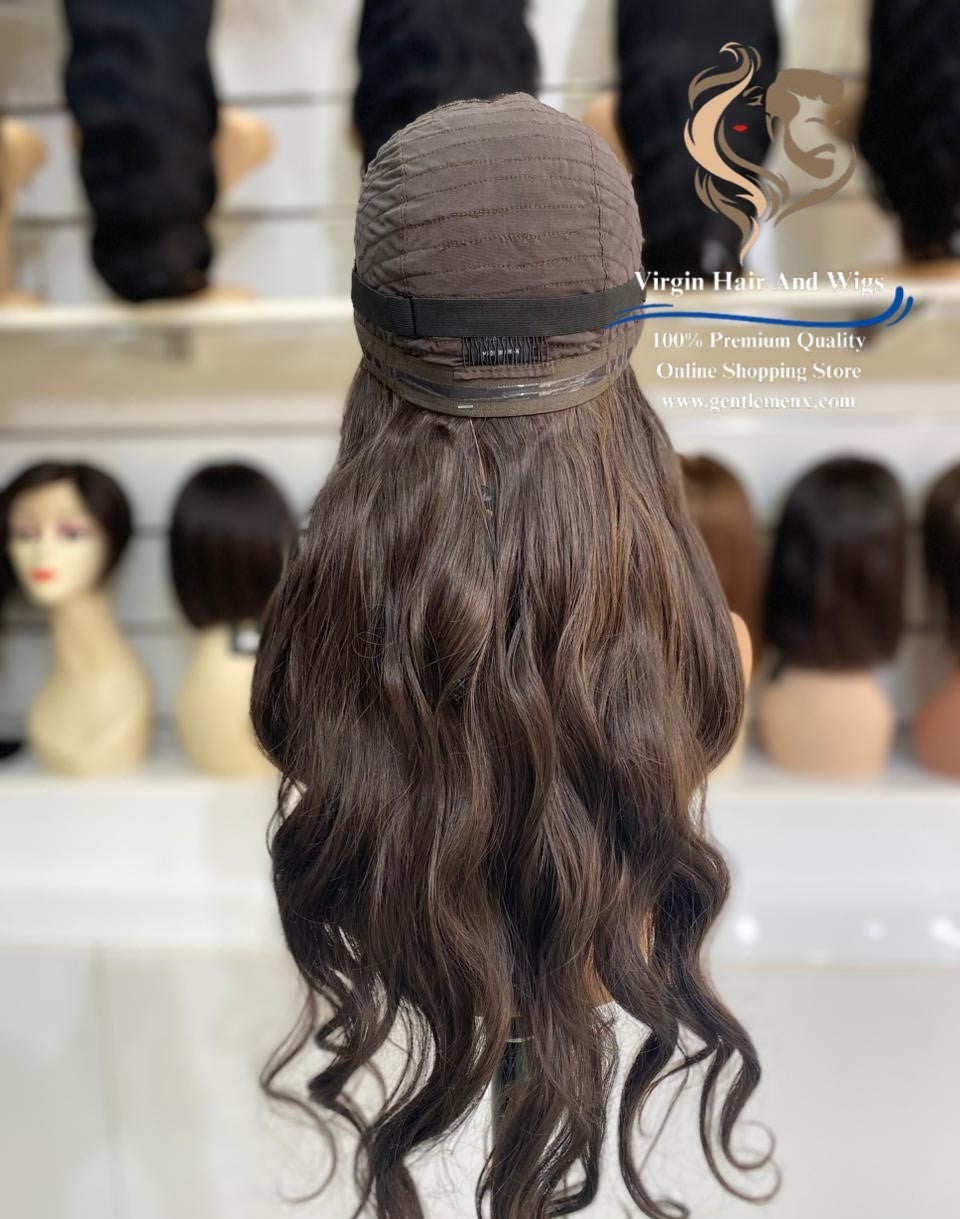 6x4 Free Part Front Lace Ellen - Verna Heat Friendly Synthetic Lace Wig (F5/6A)