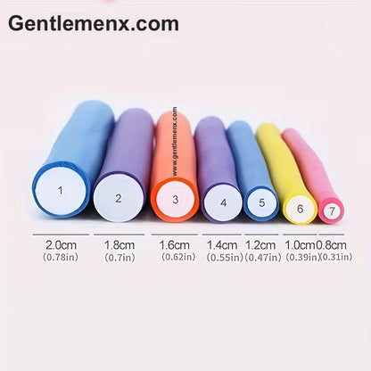 Gentlemen X Twist Curls Flexible Styling Hair Rollers
