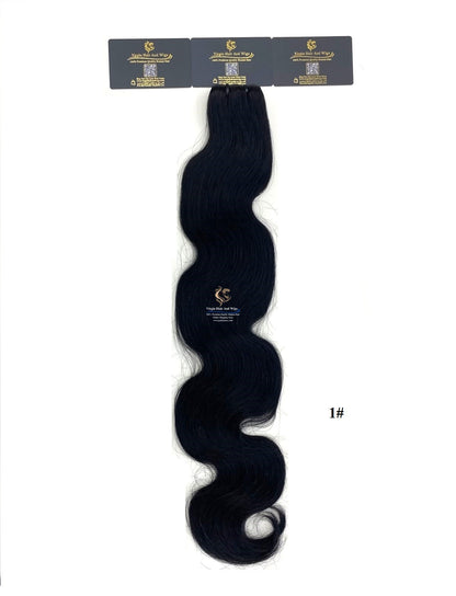 Arnomeda 24''-26''Body Wave Invisible PU Skin Seamless Hair Extensions 100% Remy Real Weft Human Hair 100g