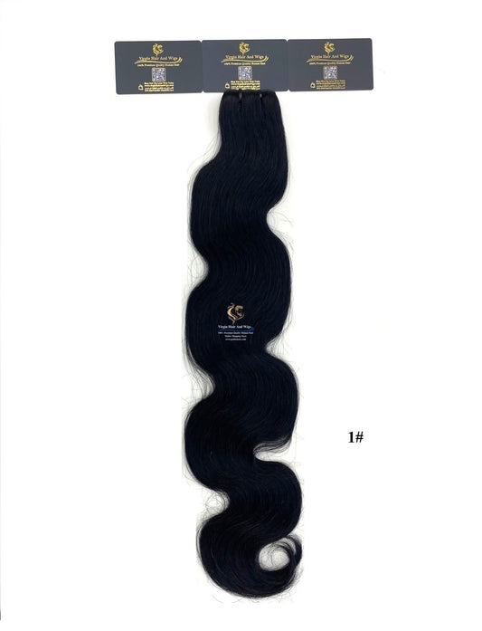 Arnomeda 24''-26''Body Wave Invisible PU Skin Seamless Hair Extensions 100% Remy Real Weft Human Hair 100g