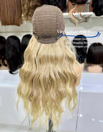 T-Part Front Lace Jane - Karry Heat Friendly Synthetic Lace Wig (NATHL8/T12Q/22D/22D)