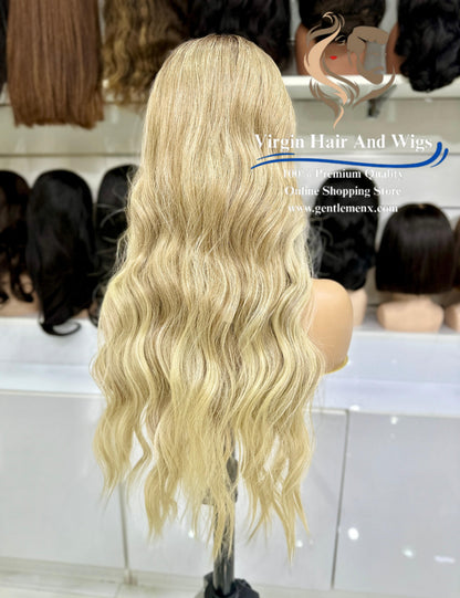 T-Part Front Lace Jane - Karry Heat Friendly Synthetic Lace Wig (NATHL8/T12Q/22D/22D)