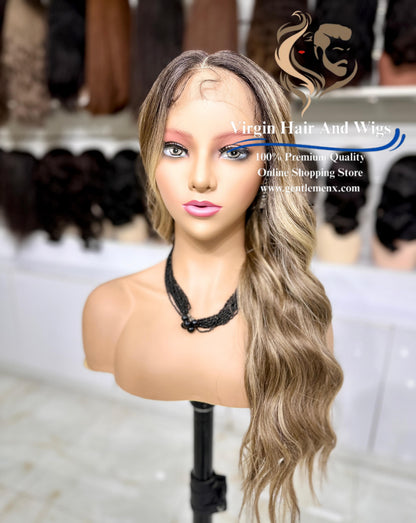 T-Part Front Lace Jane - Karry Heat Friendly Synthetic Lace Wig (NTSN4/UN9/12R)