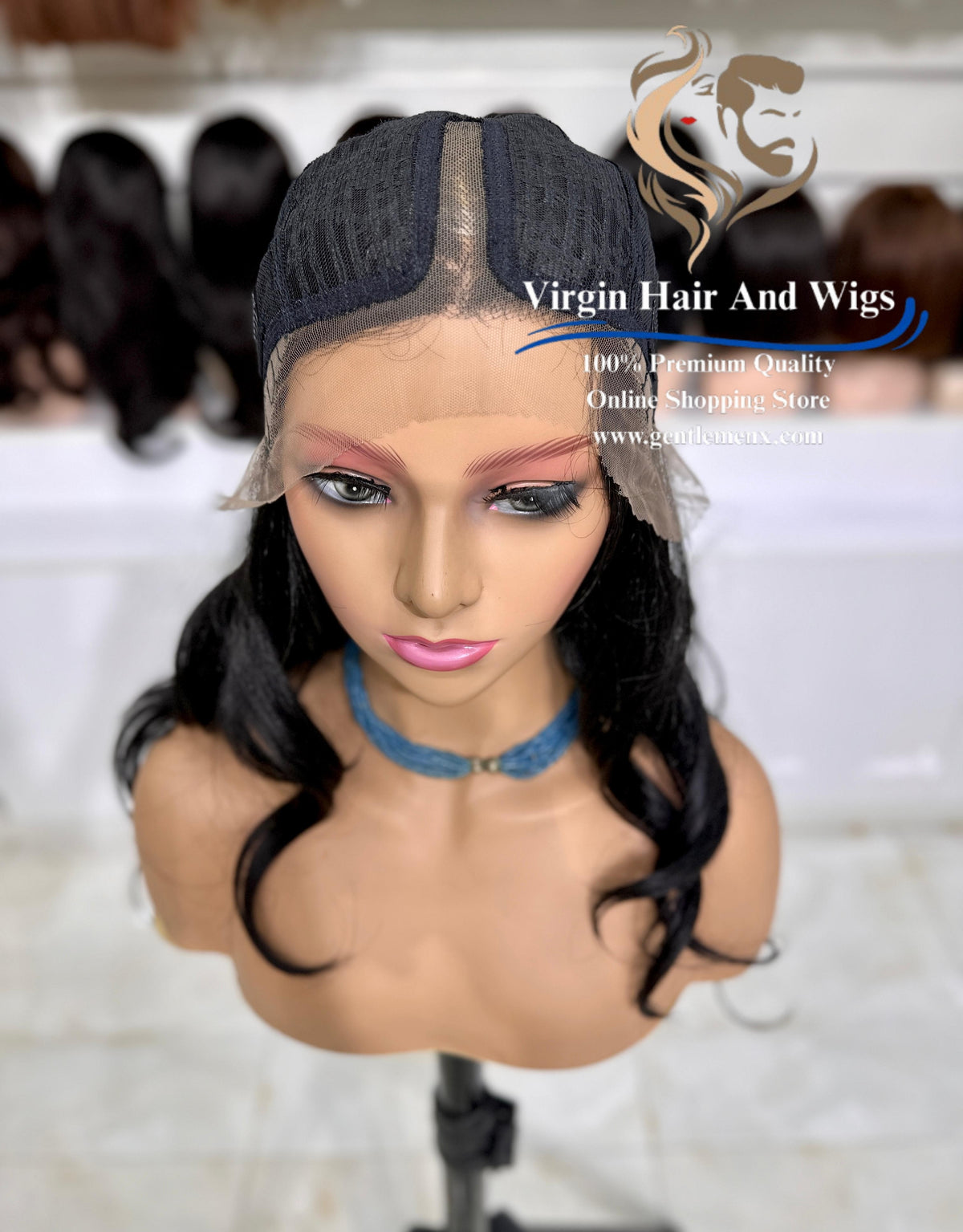 T-Part Front Lace Martha Chic Joyce Heat Friendly Synthetic Lace Wig