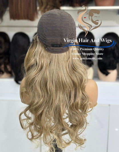 T-Part Front Lace Martha Chic Joyce Heat Friendly Synthetic Lace Wig (TATHL10A/6C/24J)