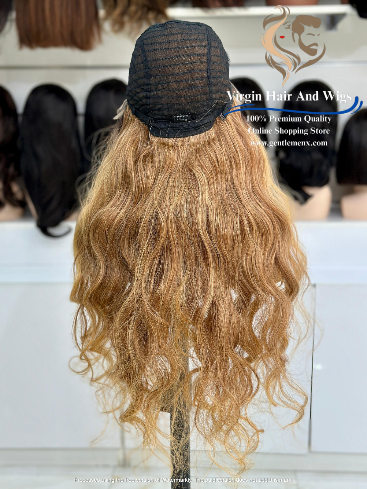 T-Part Front Lace Rebecca Chic Sophie Heat Friendly Synthetic Lace Wig (TATHL99C/340A/26D)