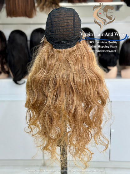 T-Part Front Lace Rebecca Chic Sophie Heat Friendly Synthetic Lace Wig (TATHL99C/340A/26D)