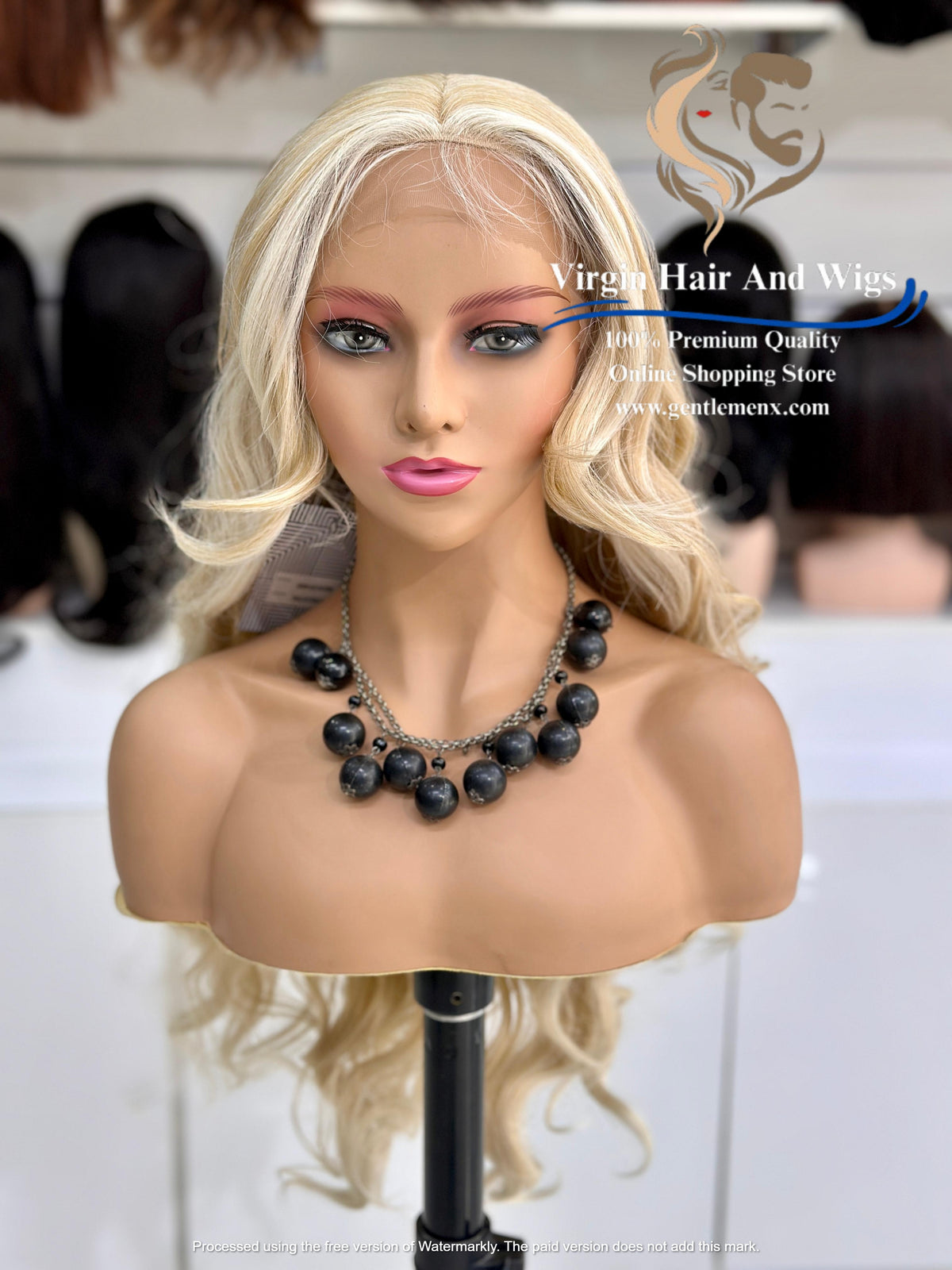 T-Part Front Lace Rebecca Chic Sophie Heat Friendly Synthetic Lace Wig (TAHL24Y/56E/56E)