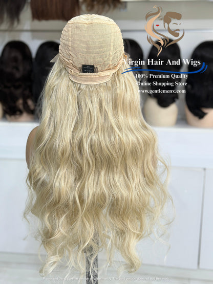 T-Part Front Lace Rebecca Chic Sophie Heat Friendly Synthetic Lace Wig (TAHL24Y/56E/56E)