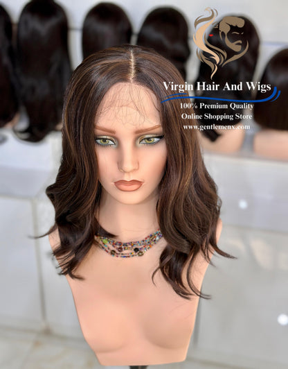 T-Part Front Lace Margaret - Melissa Heat Friendly Synthetic Lace Wig (F5/6A)