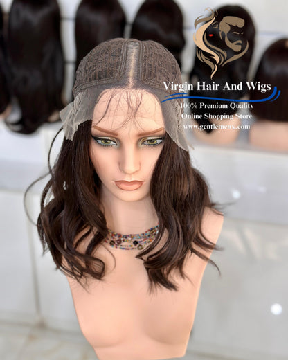 T-Part Front Lace Margaret - Melissa Heat Friendly Synthetic Lace Wig (F5/6A)