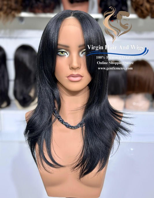 T-Part Front Lace TY-Curtain Rachel Heat Friendly Synthetic Lace Wig