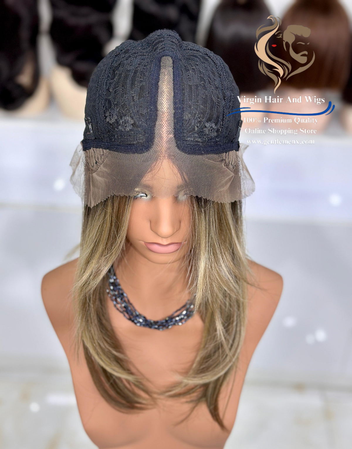 T-Part Front Lace TY-Curtain Rachel Heat Friendly Synthetic Lace Wig (NTSN4/UN9/12R)
