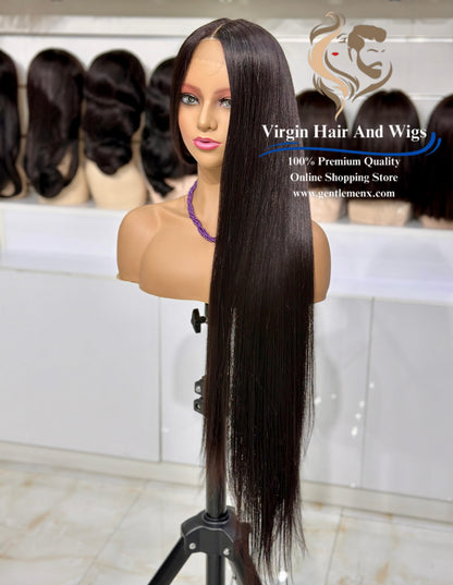 T-Part Front Lace Sarah - Super L-Straight Heat Friendly Synthetic Lace Wig (#4)