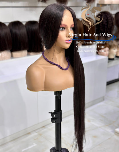 T-Part Front Lace Sarah - Super L-Straight Heat Friendly Synthetic Lace Wig (#4)