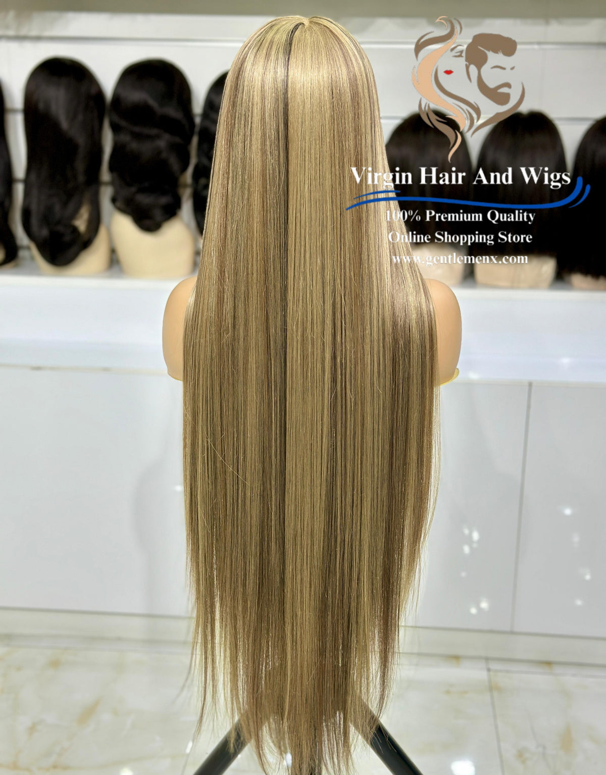 T-Part Front Lace Sarah - Super L-Straight Heat Friendly Synthetic Lace Wig (P4/10/16)