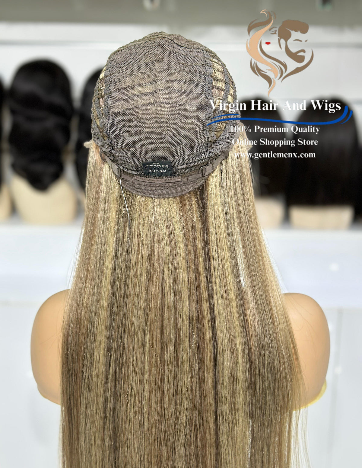 T-Part Front Lace Sarah - Super L-Straight Heat Friendly Synthetic Lace Wig (P4/10/16)