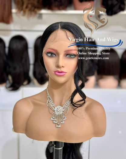 T-Part Front Lace Susan - Damy Heat Friendly Synthetic Lace Wig