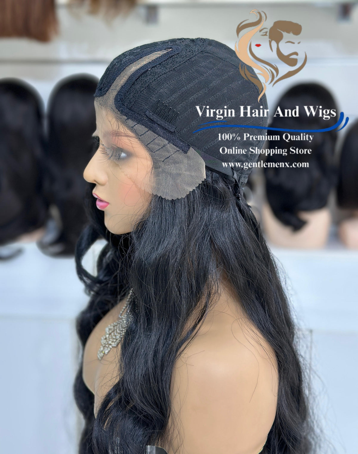 T-Part Front Lace Susan - Damy Heat Friendly Synthetic Lace Wig