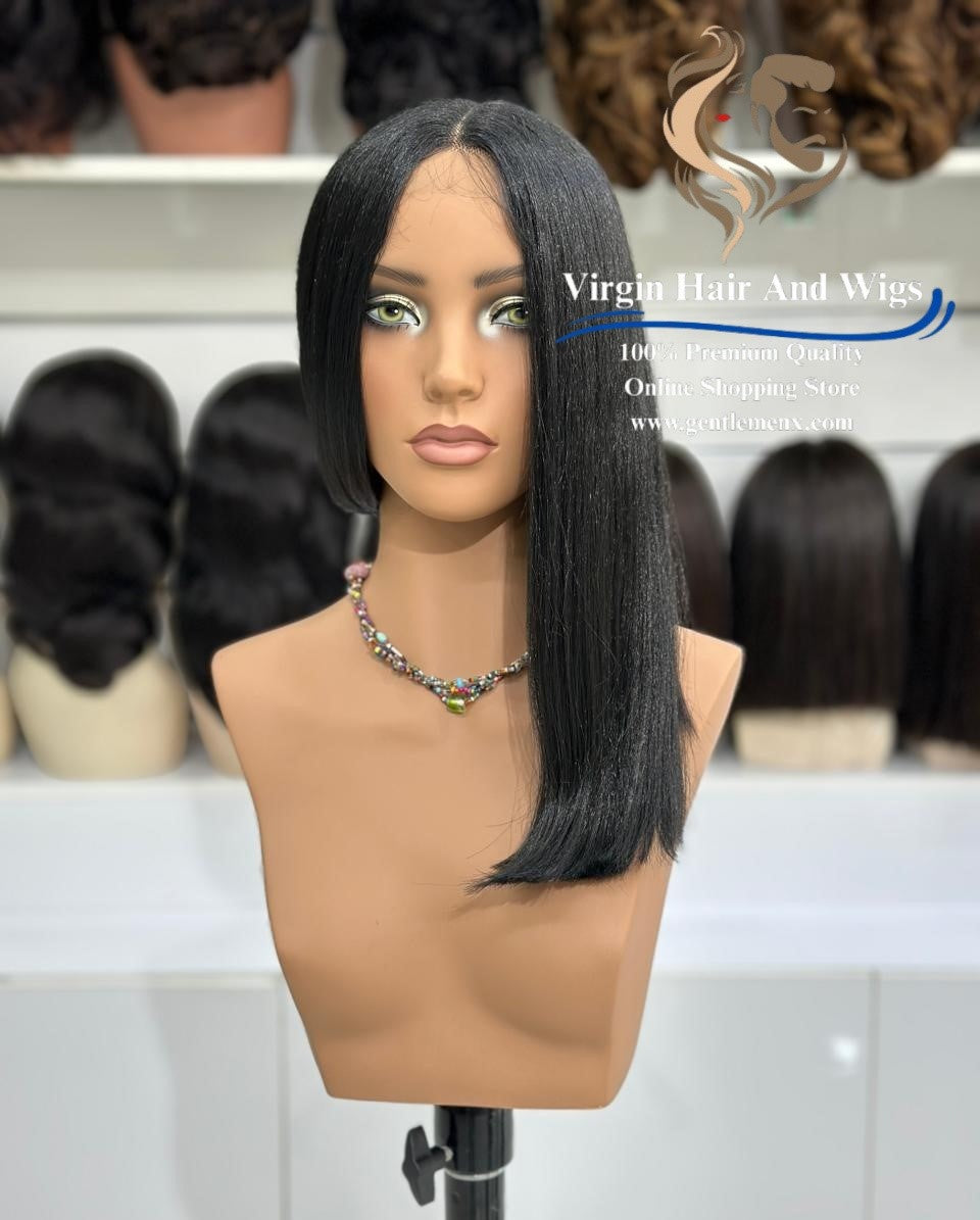 T-Part Front Lace Frances - Mila Heat Friendly Synthetic Lace Wig (C1B)