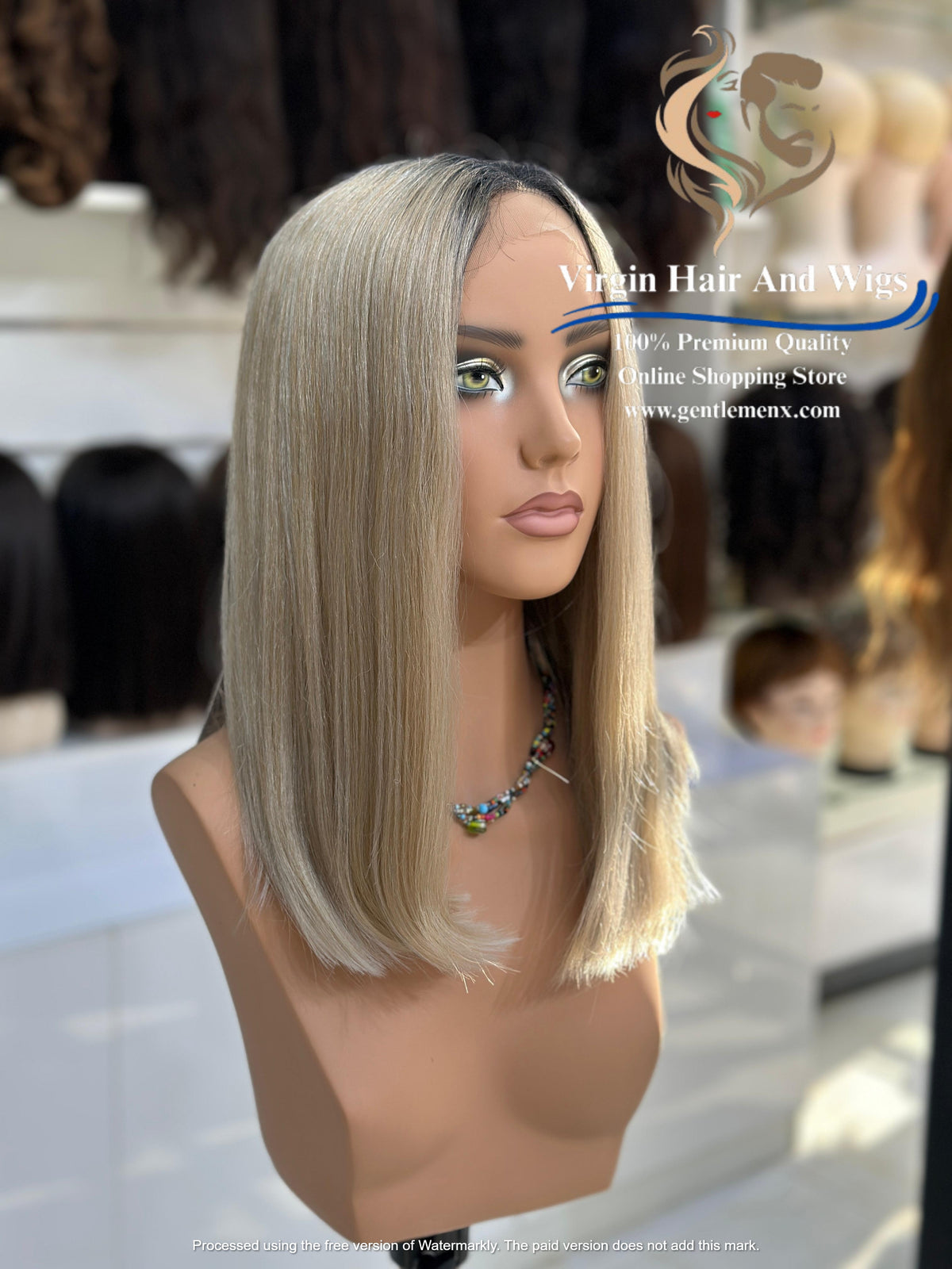 T-Part Front Lace Frances - Mila Heat Friendly Synthetic Lace Wig (RT1B/C23C)