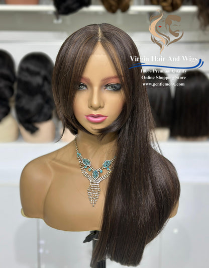 T-Part Front Lace Catherine - Susie Heat Friendly Synthetic Lace Wig (F5/6A)