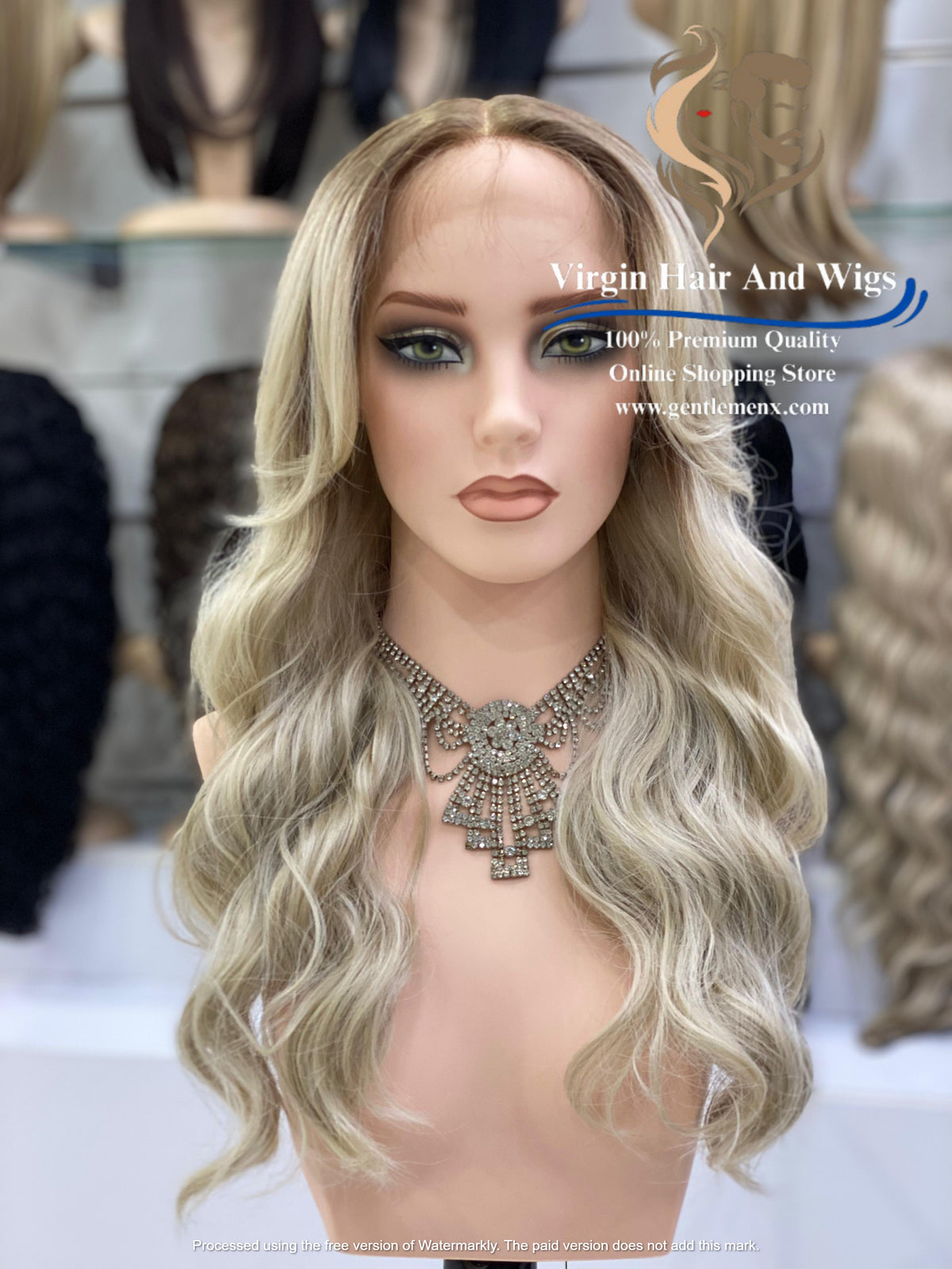 T-Part Front Lace Joan - Polina Heat Friendly Synthetic Lace Wig (TT10A/56D)