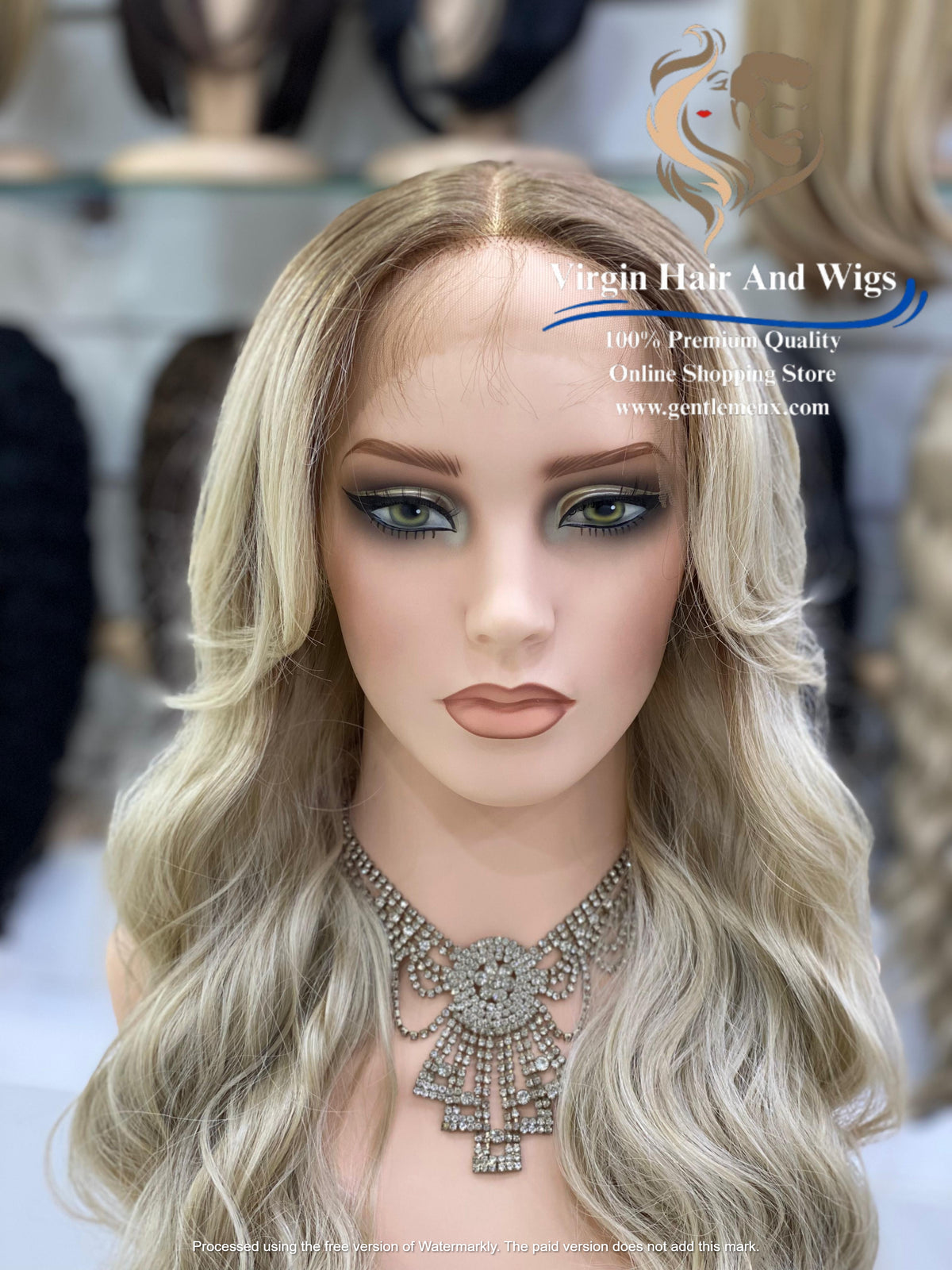 T-Part Front Lace Joan - Polina Heat Friendly Synthetic Lace Wig (TT10A/56D)