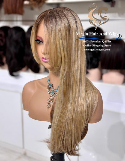T-Part Front Lace Catherine - Susie Heat Friendly Synthetic Lace Wig (NTSN4/UN9/12R)