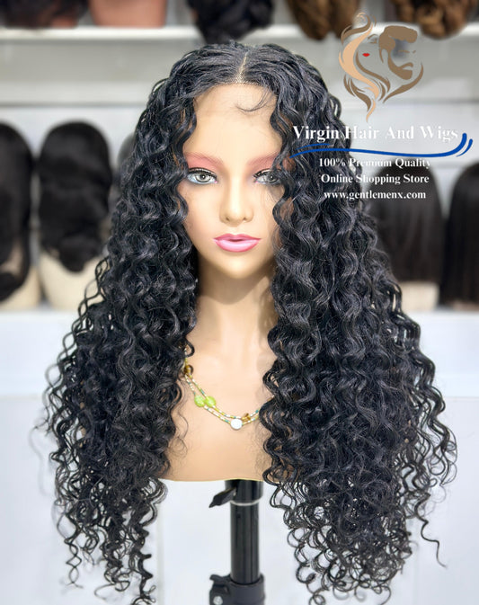 T-Part Front Lace Abegail - Shirley Heat Friendly Synthetic Lace Wig