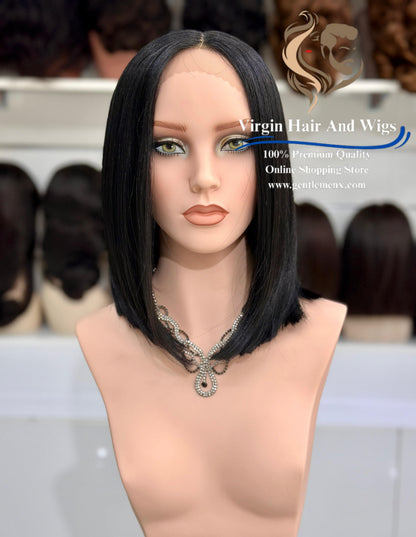T-Part Front Lace Patience - Momo Heat Friendly Synthetic Lace Wig