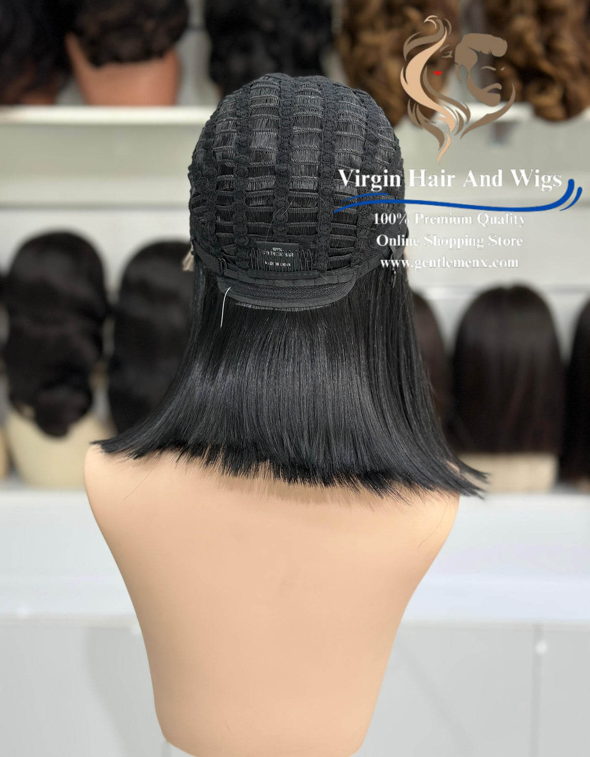 T-Part Front Lace Patience - Momo Heat Friendly Synthetic Lace Wig