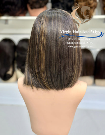 T-Part Front Lace Patience - Momo Heat Friendly Synthetic Lace Wig (F4/27)