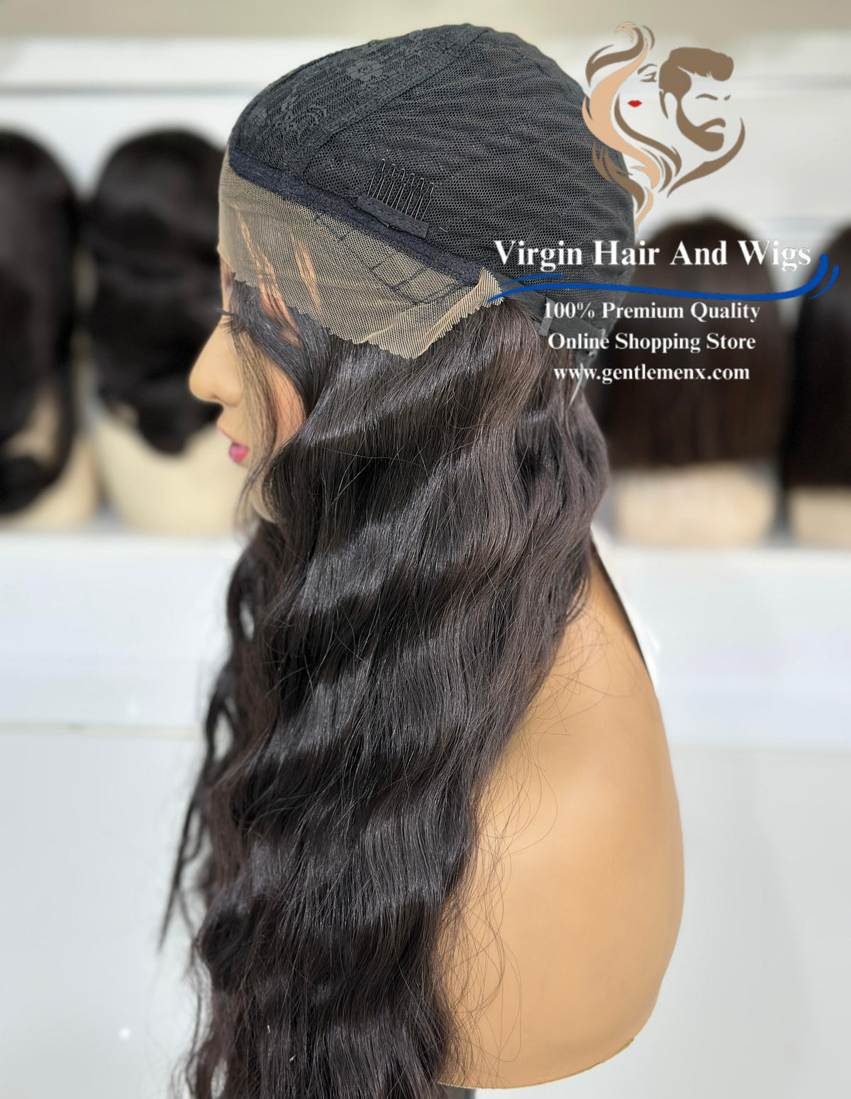 T-Part Front Lace Charity - Bonnie Heat Friendly Synthetic Lace Wig (#4)