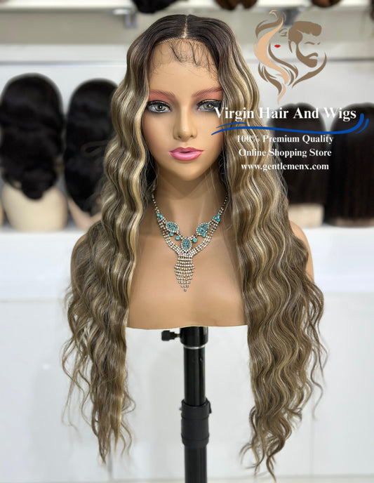 T-Part Front Lace Charity - Bonnie Heat Friendly Synthetic Lace Wig (NTSN4/UN9/12R)