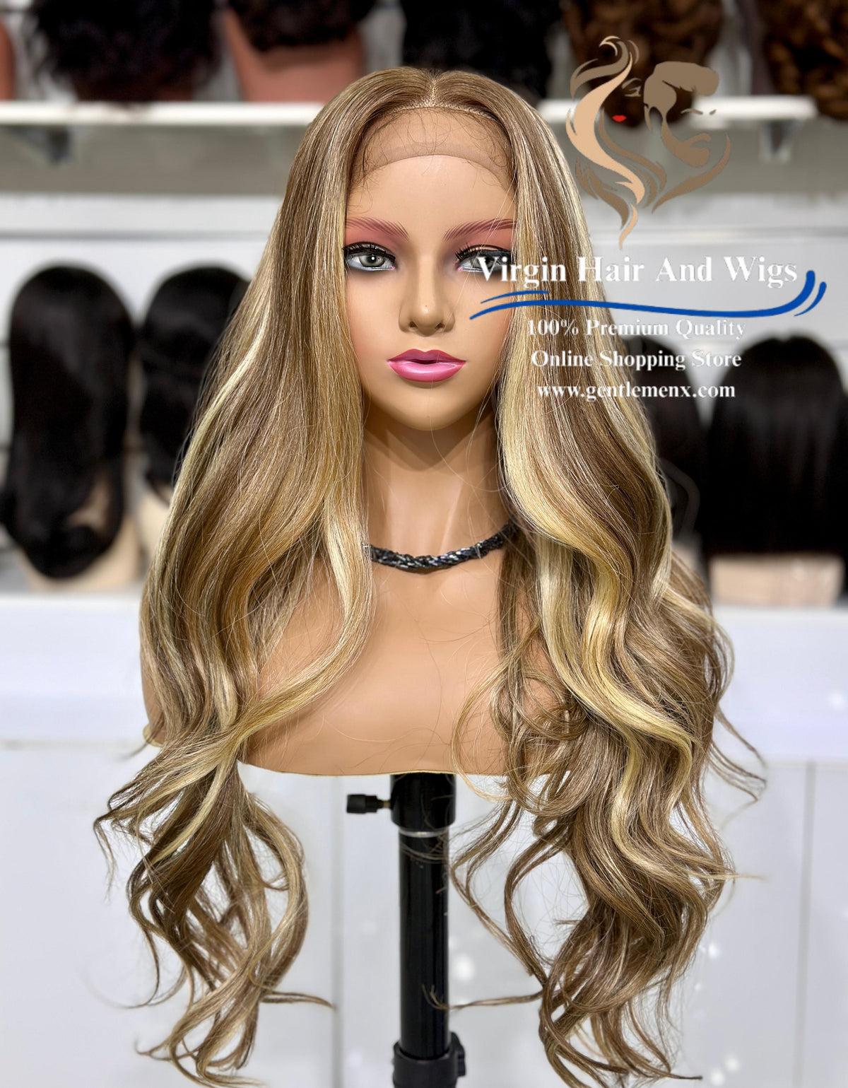 13x4 Free Part Front Lace Esther - Arika Heat Friendly Synthetic Lace Wig (NTSA10/23B/613C)