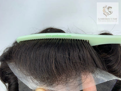 Australia Thick 100% Human Hair Systems with Easy To Wear Toupee Hair pieces SUW